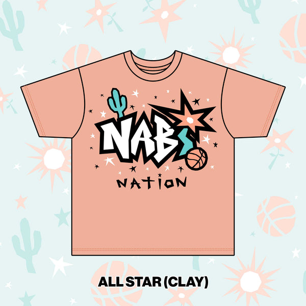 2024 ALL STAR  CLAY tee